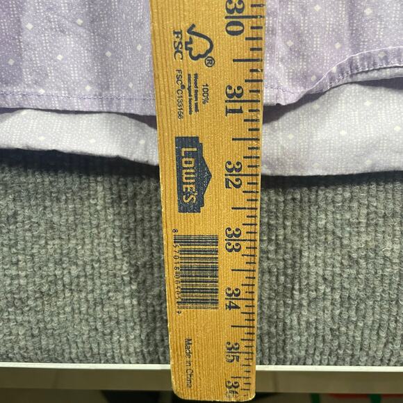 Cinch Button Down Western Shirt Men's Large Purple Geometric Flip Cuff Cowboy - Picture 9 of 11